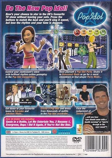 Pop Idol - PS2 (Genbrug)
